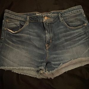 Blue Jean shorts from Target size 18